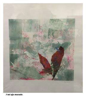 Obra sobre papel en Algorta. Clara Alvarez y Edith Hatton