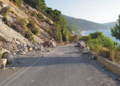 Terremoto en la la isla griega Lefkada
