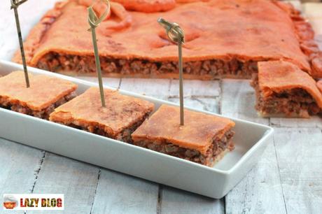 Receta de empanada casera de carne de cerdo ibérico y nuevo concurso