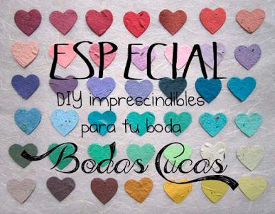 10 DIY imprescindibles para tu boda