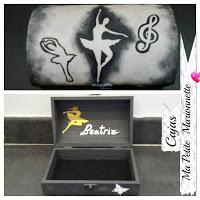 Cajas de madera para la Navidad