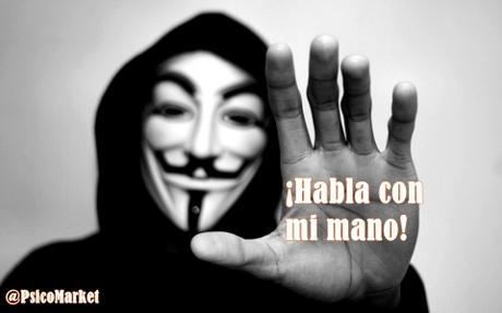 ¡Los de Anonymous la quieren liar pardísima!