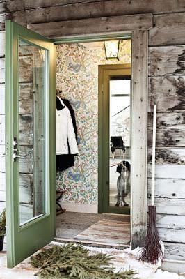 Refugio de Madera en Suecia