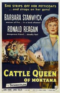 REINA DE MONTANA, LA (Cattle Queen of Montana) (USA, 1954) Western