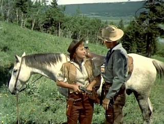 REINA DE MONTANA, LA (Cattle Queen of Montana) (USA, 1954) Western