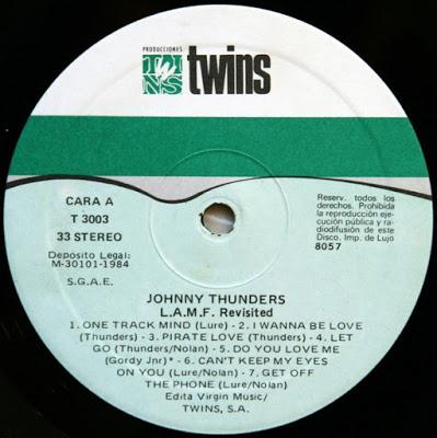 Johnny Thunders & the heartbreakers - L.A.M.F (Revisited) Lp 1977 1984