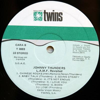 Johnny Thunders & the heartbreakers - L.A.M.F (Revisited) Lp 1977 1984