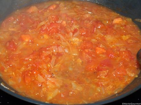 RECETA: Garbanzos fritos con tomate