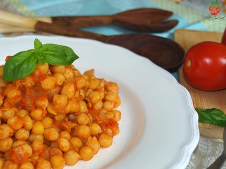 RECETA: Garbanzos fritos con tomate