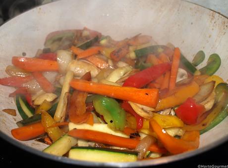 RECETA: Wok de pasta y verduras