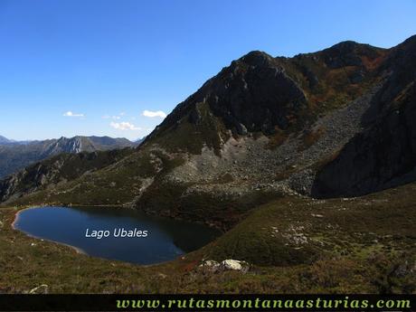 Ruta de los Arrudos y Corteguerón: Vista del Lago Ubales