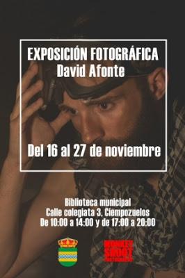 David Afonte expone en la Biblioteca Municipal de Ciempozuelos