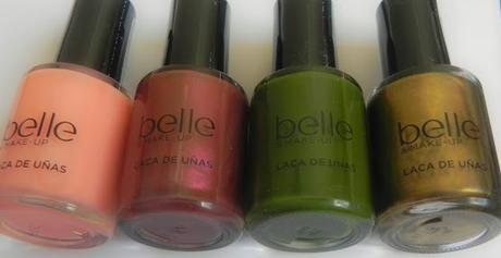 Los esmaltes de Belle Cosmetics: Una opción interesante (haul, swatches y manicura paso a paso)