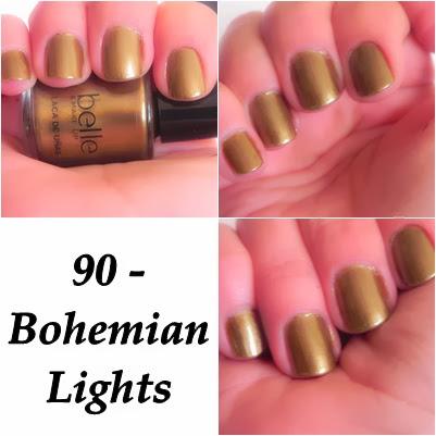 Los esmaltes de Belle Cosmetics: Una opción interesante (haul, swatches y manicura paso a paso)