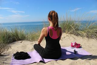 Yoga en la playa