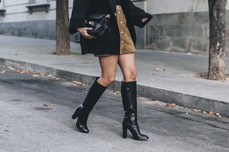 High_Boots-Suede_Skirt-Iro_Paris-Black_Jacket-Off_The_Shoulders_Sweater-Outfit-Street_Style-64