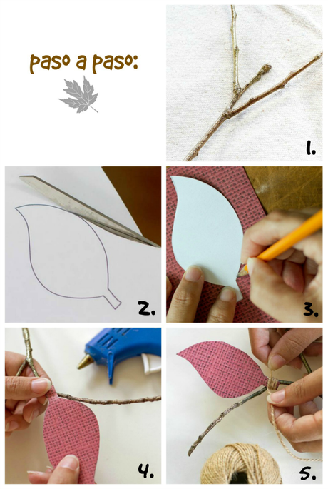 un centro de mesa otoñal