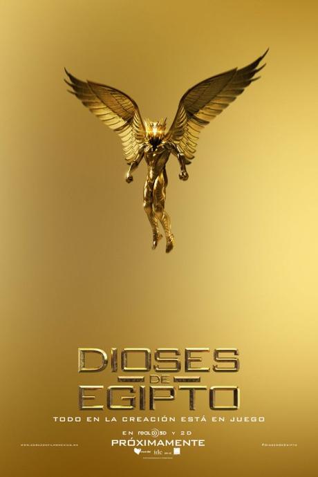 #GodsOfEgypt: Se reveló el primer tráiler y nuevos afiches de #DiosesDeEgipto