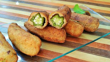 Okra rebozada