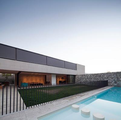 Casa Moderna de Hormigon en Chile