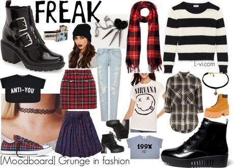 [Moodboard] Grunge in Fashion