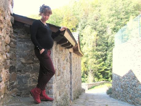 Patrón a medias con La Pantigana: Pantalón con puños