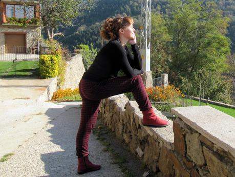 Patrón a medias con La Pantigana: Pantalón con puños