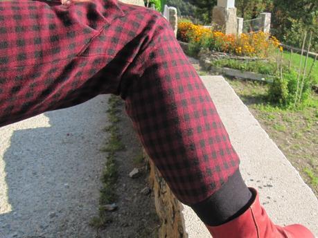 Patrón a medias con La Pantigana: Pantalón con puños