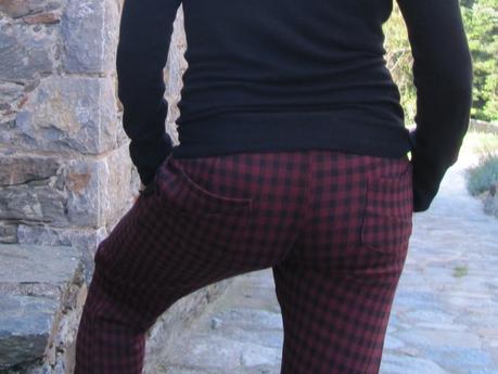 Patrón a medias con La Pantigana: Pantalón con puños