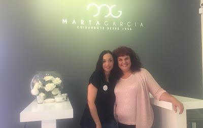 Ana Obregón, Elisa Matilla, Tete Delgado y Fabiola Toledo en Marta García Esteticistas