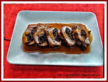 Solomillo de cerdo relleno