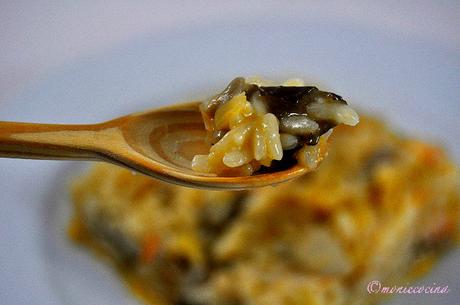 RISOTTO DE LANGOSTINOS Y SETAS DE TEMPORADA