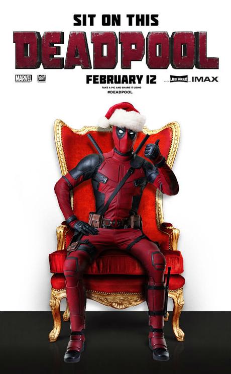 NUEVO PÓSTER NAVIDEÑO DE DEADPOOL