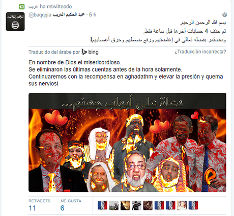 Así celebró #Isis el ataque a París- ASESINOS-