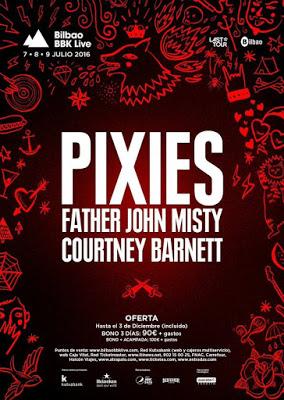 Father John Misty y Courtney Barnett se suman a Pixies en el Bilbao BBK Live 2016