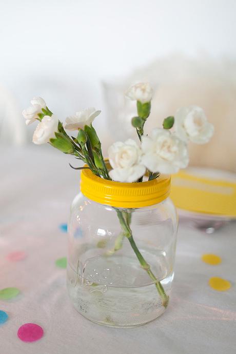 Vivir con niños en una casa blanca y con colores pastel!