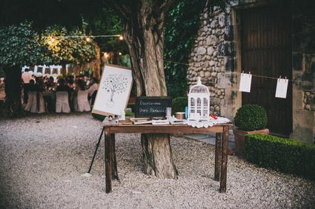 mesa firmas boda