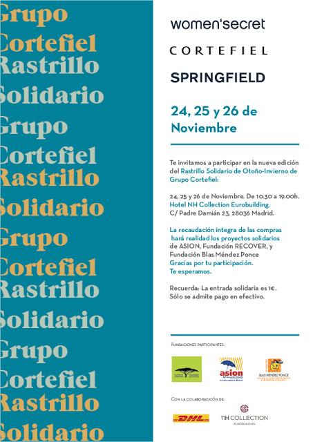 Rastrillo Solidario del Grupo Cortefiel