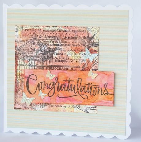 Tarjeta “Congratulations” Tarjeta “Congratulations”