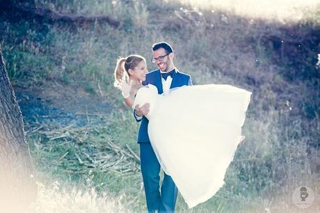 GUILLE & LAURA, UNA PRECIOSA NOVIA DE CORTO