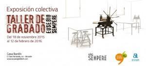 El Año Sempere entra en su recta final exposicion GRABADOS DEL TALLER EUSEBIO SEMPERE, Inauguración, 1
