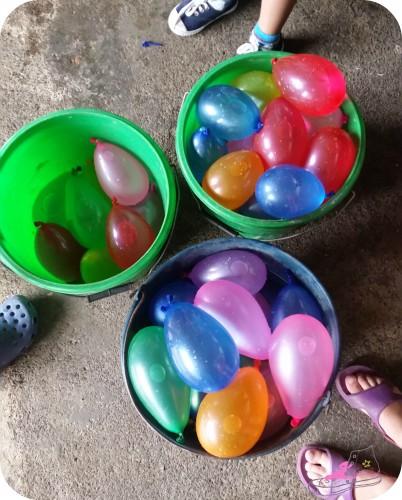 Cumpleaños infantil con juegos acuáticos3