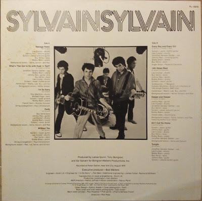 Sylvain Sylvain -S.T Lp 1980