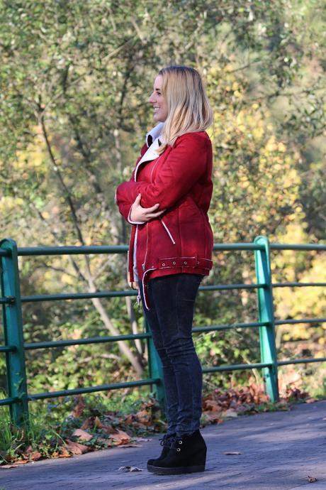 Abrigo borgoña Abrigo borgoña