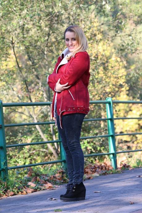 Abrigo borgoña Abrigo borgoña