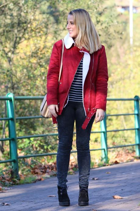 Abrigo borgoña Abrigo borgoña