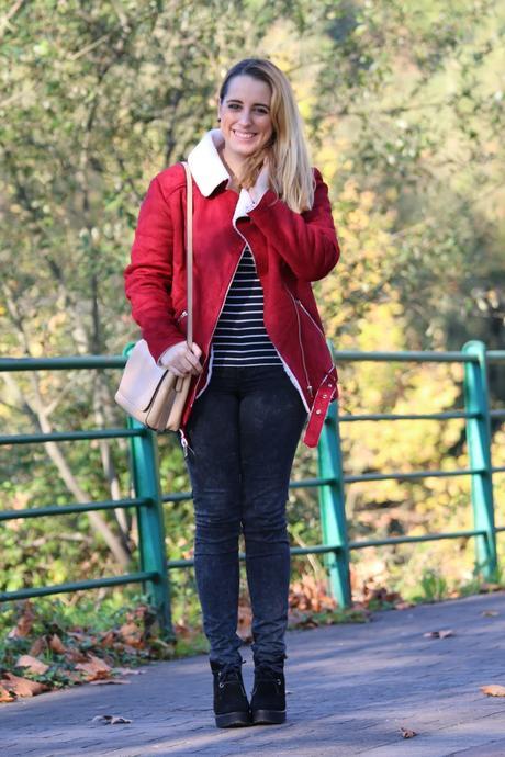 Abrigo borgoña Abrigo borgoña