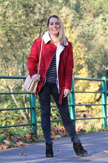 Abrigo borgoña Abrigo borgoña