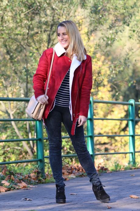 Abrigo borgoña Abrigo borgoña