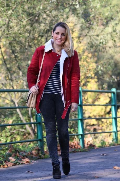 Abrigo borgoña Abrigo borgoña